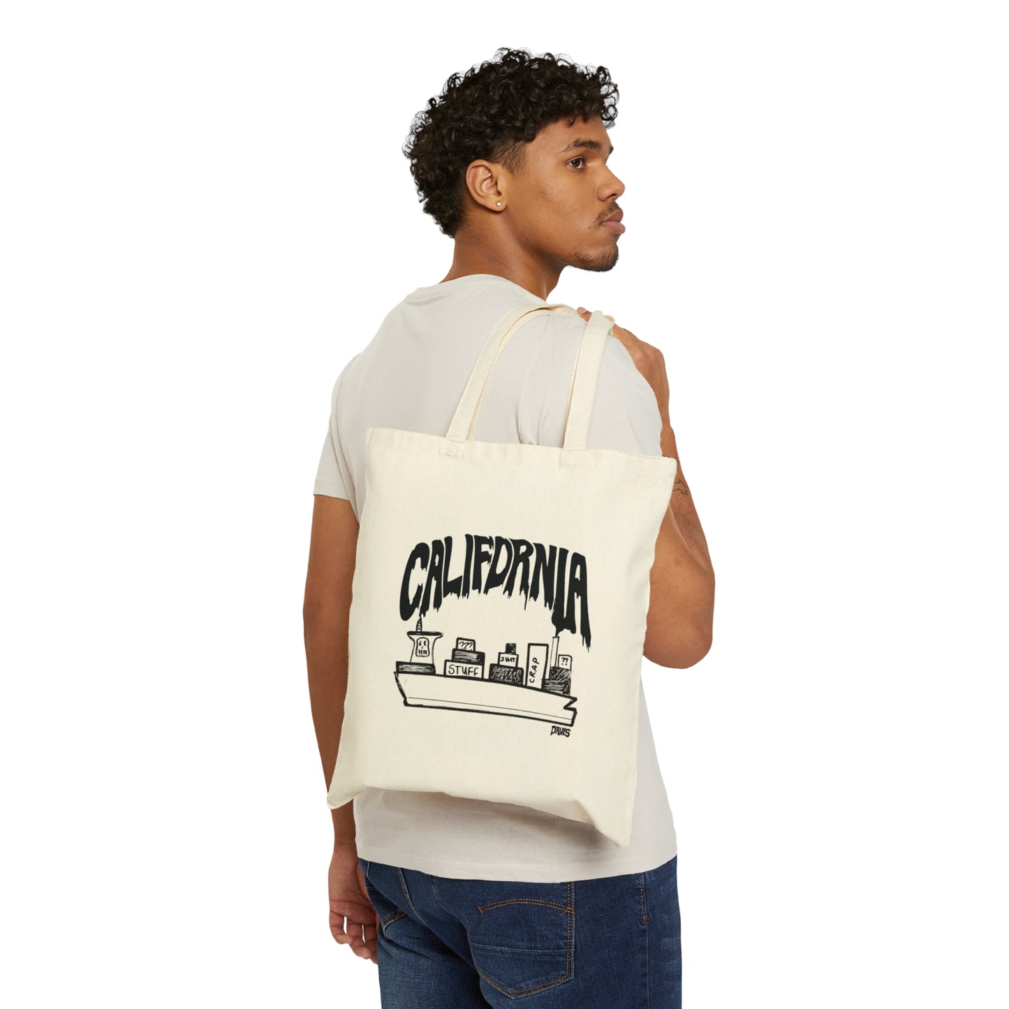 Container Shit Vinyl Tote